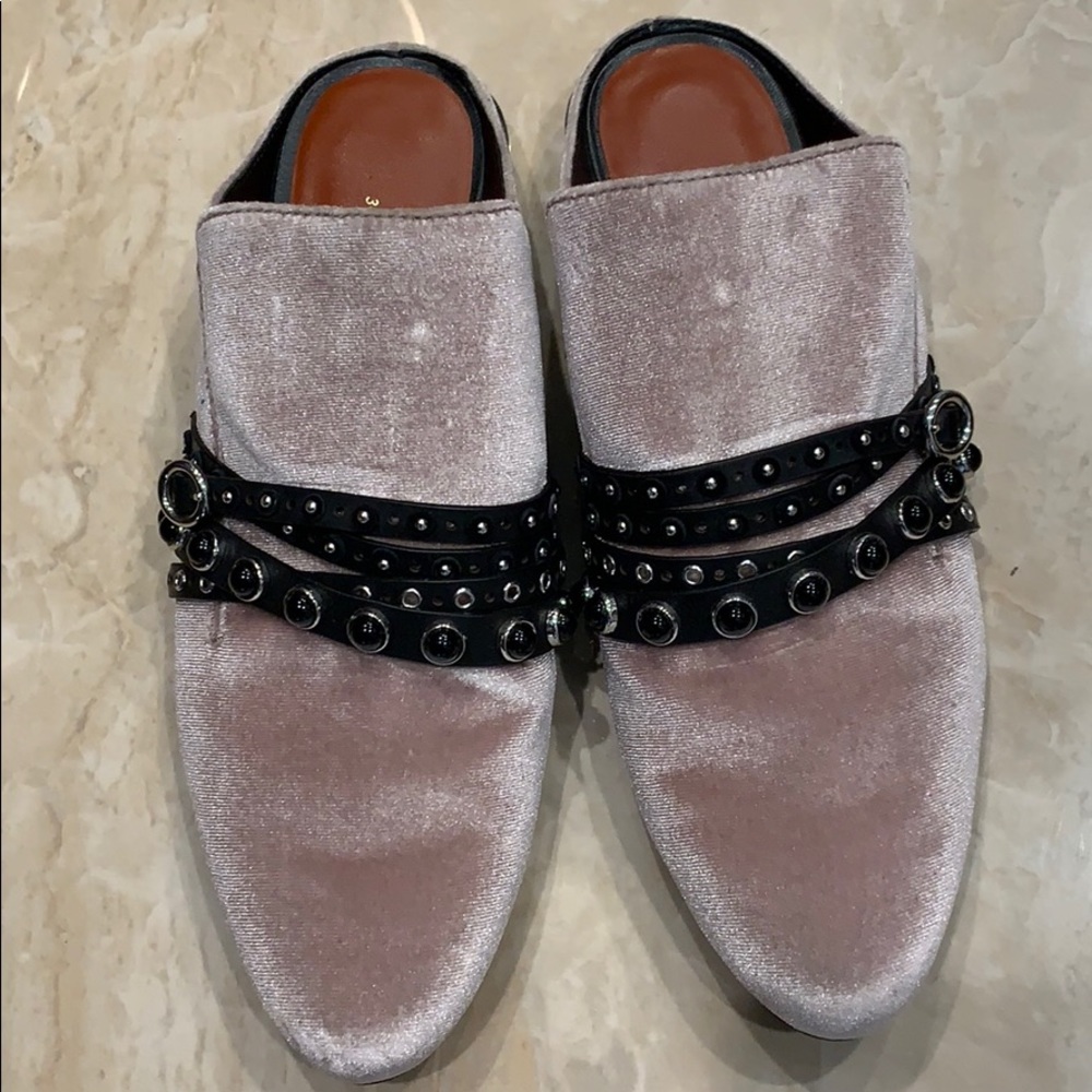3.1 Phillip Lim pink velvet mules - Picture 4 of 8